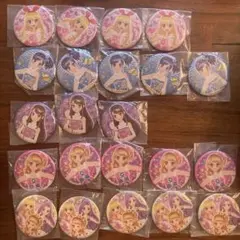 未開封　アイカツ　オフィシャルストア　缶バッジ　ガラポン　ミニゲーム　　22個