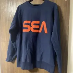絶賛値引き中!3回着用のみ美品!/ウィンダンシー/ネイビースウェット