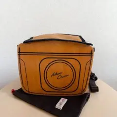 未使用 Aiken Drum ウッド バッグ カメラ ハンドメイド