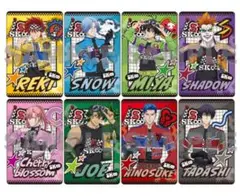 s k ♾️エスケーエイトドンキ アクリルブロック 購入特典 8枚セット