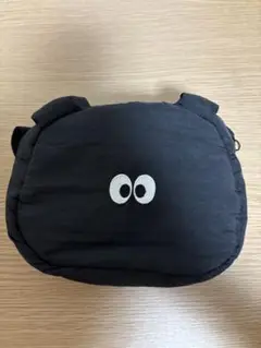 ダイソー　ギョロ目　ショルダーバッグ