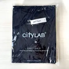 新品未使用品CityLab(シティラブ)STRECHSLIM FIT Tシャツ黒