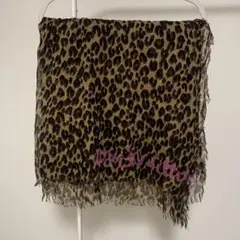 LOUIS VUITTON ストール レオパード ピンク
