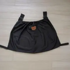 ベビーカー収納 アンダーバッグ くま ブラック