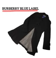 最終値下げ!!!【美品】BURBERRY バーバリー ロング アンゴラコート