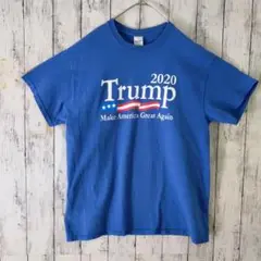 Trump 2020 　Tシャツ 　Mサイズ 　GILDAN　ブルー
