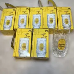 亀甲グラス　サントリーウィスキー 380ml