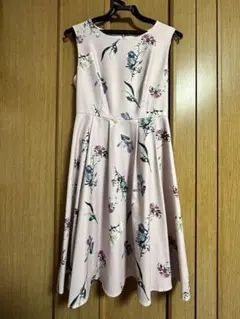 RD ルージュディアマン　ワンピース　花柄　ピンク