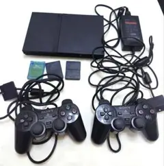 SONY PlayStation 2 本体 コントローラー2個 メモリーカード