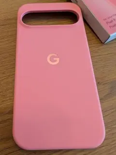 Google Pixel　9.9Pro用純正シリコンケース ピンク
