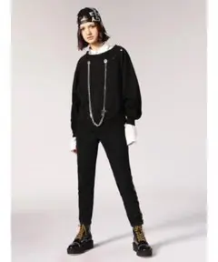 (DIESEL)チェーンディテールスウェット