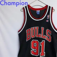 美品 チャンピオン デニス ロッドマン RODMAN シカゴブルズ ユニフォーム