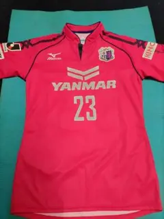 正規品 サッカーユニフォーム セレッソ大阪 ホーム用山下23付き