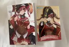 ホロライブ　宝鐘マリン　ブロマイド　イラストカード