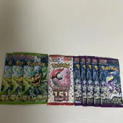ポケモンカードゲーム 151バラパック他