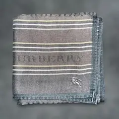 Burberry ストライプ柄 ハンカチ