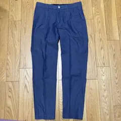 エディフィス クリースパンツ　ブルー　30