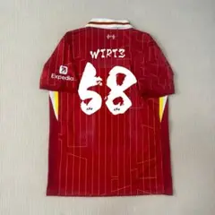 新品 25年 リバプール ユニフォーム ジャージ 58番 WIRTZ M