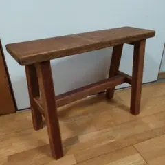 2人用アンティークベンチ