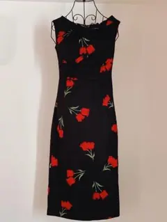 STOP STARING! ノースリーブひざ丈ワンピース XS