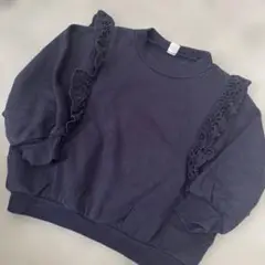 après les cours ネイビー スウェット 90
