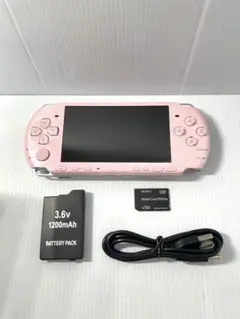 【動作品】SONY PSP-3000 ブロッサムピンク(付属品あり)