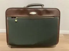 Samsonite ブリーフケース レザー/キャンバス