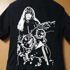 HYSTERIC GLAMOUR オールインワン つなぎブラック 黒 プリント