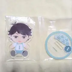 ハイキュー　くじ　ぬいもっち　及川徹 　アクリルスタンド