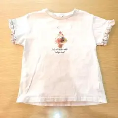 ブランシェス アイスクリームプリント Tシャツ 120cm