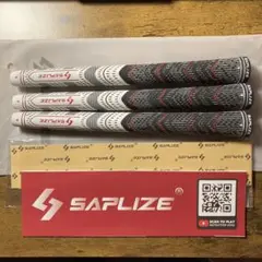 SAPLIZE ゴルフグリップ 3本セット、ミッドサイズ