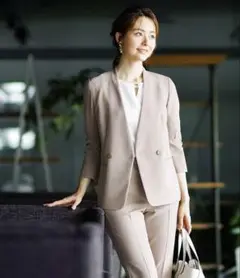 WHITE JOOLA オリジナルウォッシャブル＆マルチストレッチジャケット