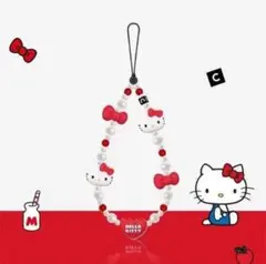 ハローキティ ストラップ マスコットキャラクター HELLOKITTY