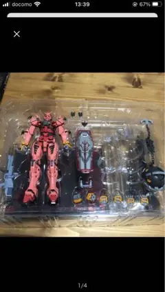 メタルロボット魂　赤いガンダム　ファンネルなし