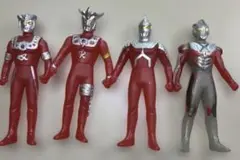 ウルトラマンシリーズソフビ4体セット