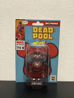 MEDICOM TOY - BE@RBRICK DEADPOOL 100％ &amp; 400％　新品未開封 Medicom Toy Be@Rbrick - Deadpool 100% & 400%