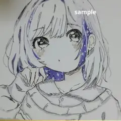 手描きイラスト オリジナルキャラクター