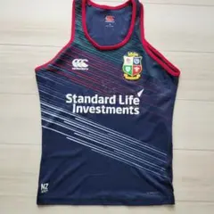 Canterbury British タンクトップ ネイビー Sサイズ