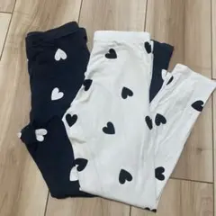 H&M キッズスパッツ 2枚セット