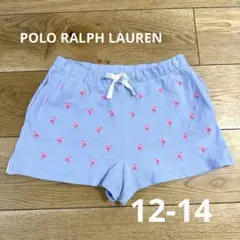 POLO RALPH LAUREN フラミンゴ柄　ショートパンツ　 12-14