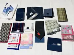 値下げ ブランド　ハンカチ 19枚セット