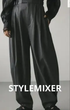 最終値下げ・STYLEMIXER /ワイドタックフォルムパンツ Ｓ