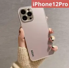 【新品未使用】iPhone12Proケース ピンク