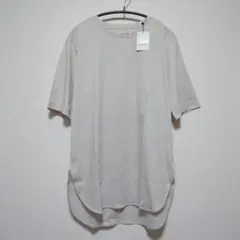 タグ付き オペークドットクリップ Tシャツ カットソー 接触冷感
