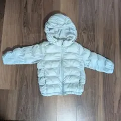 ユニクロ　ウォームパテッドウォッシャブルパーカー　100cm