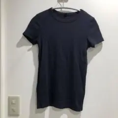 UNIQLO ユニクロ スーピマコットンリブクルーネックT Tシャツ リブ