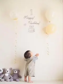 ハーフバースデー 誕生日 月齢フォト100日祝Happy Birthday