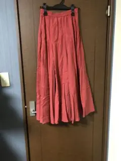 クロシェ　コーデュロイロングスカート