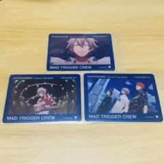 【ヒプムビ トレーディングクリアカード】碧棺左馬刻　3枚セット　ヒプマイ
