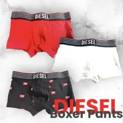 新品 ディーゼル ボクサーパンツ キッズ　Y4 diesel 3枚セット ロゴ1